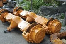 Front-rear axle for CASE machinery