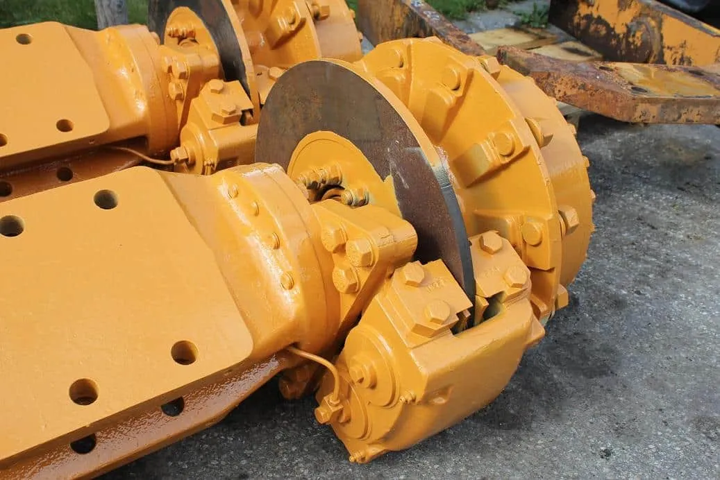 Front-rear axle for CASE machinery