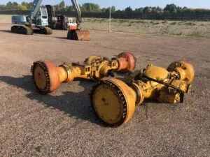Front-rear axle for caterpillar 988 – second-hand