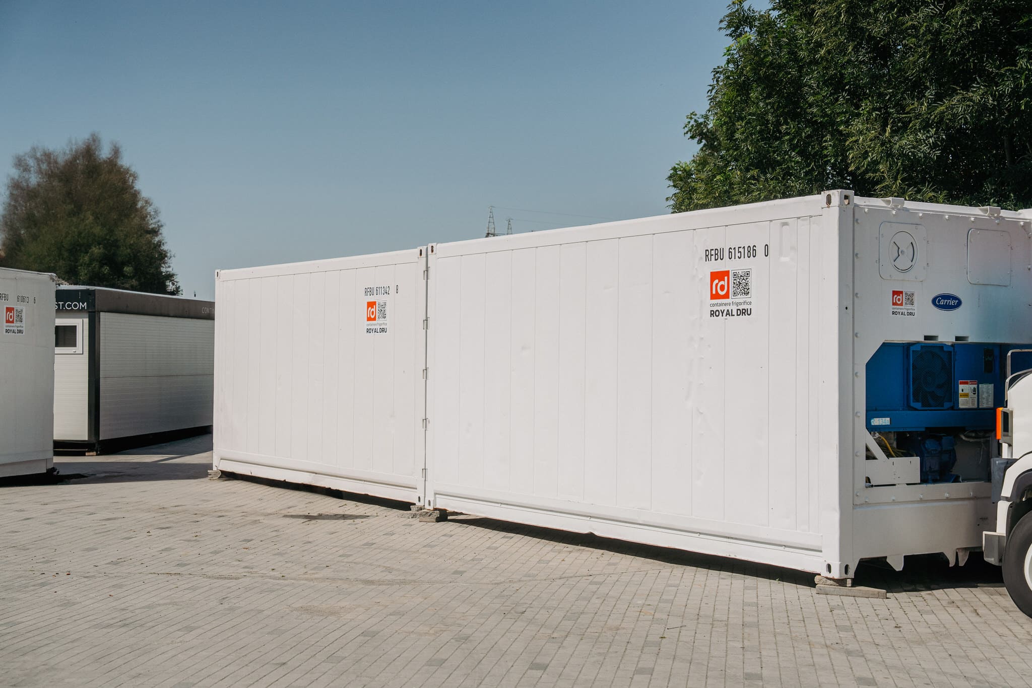 Reconditioned 12-meter refrigerated container Carrier Royal DRU