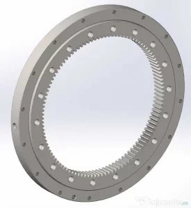 Rotating crown for hitachi ex17u-11