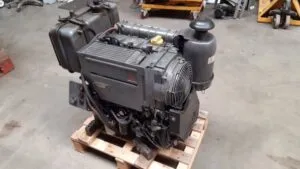 Deutz f3l1011 engine mounted on pallet, fully equipped