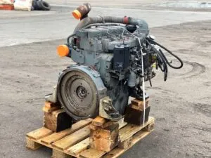 Used liebherr d924 engine on pallet