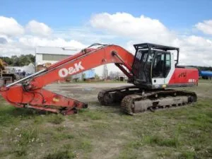 Excavator o&k rh 9. 5 for dismantling