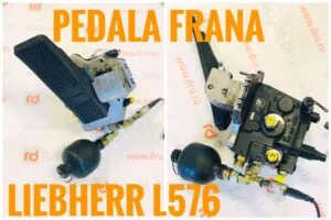 Liebherr l576 brake pedal