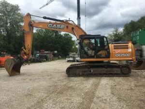 Case cx250d excavator – spare parts