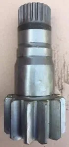 Rotation reduction pinion for liebherr excavators