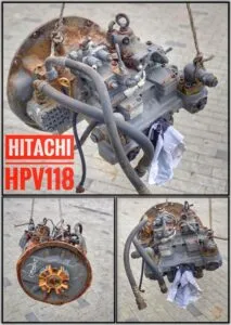 Hitachi hpv118 hydraulic pump for zx225