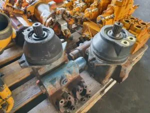 Rotation reducer for liebherr r924