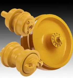 Guide wheel and support roller mini excavator jcb 802