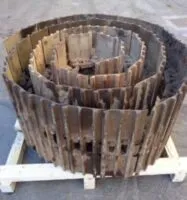 Caterpillar running shoes for excavators models 205, 215, 235