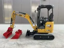 Caterpillar 301.5 Mini Excavator with Red Spare Accessories